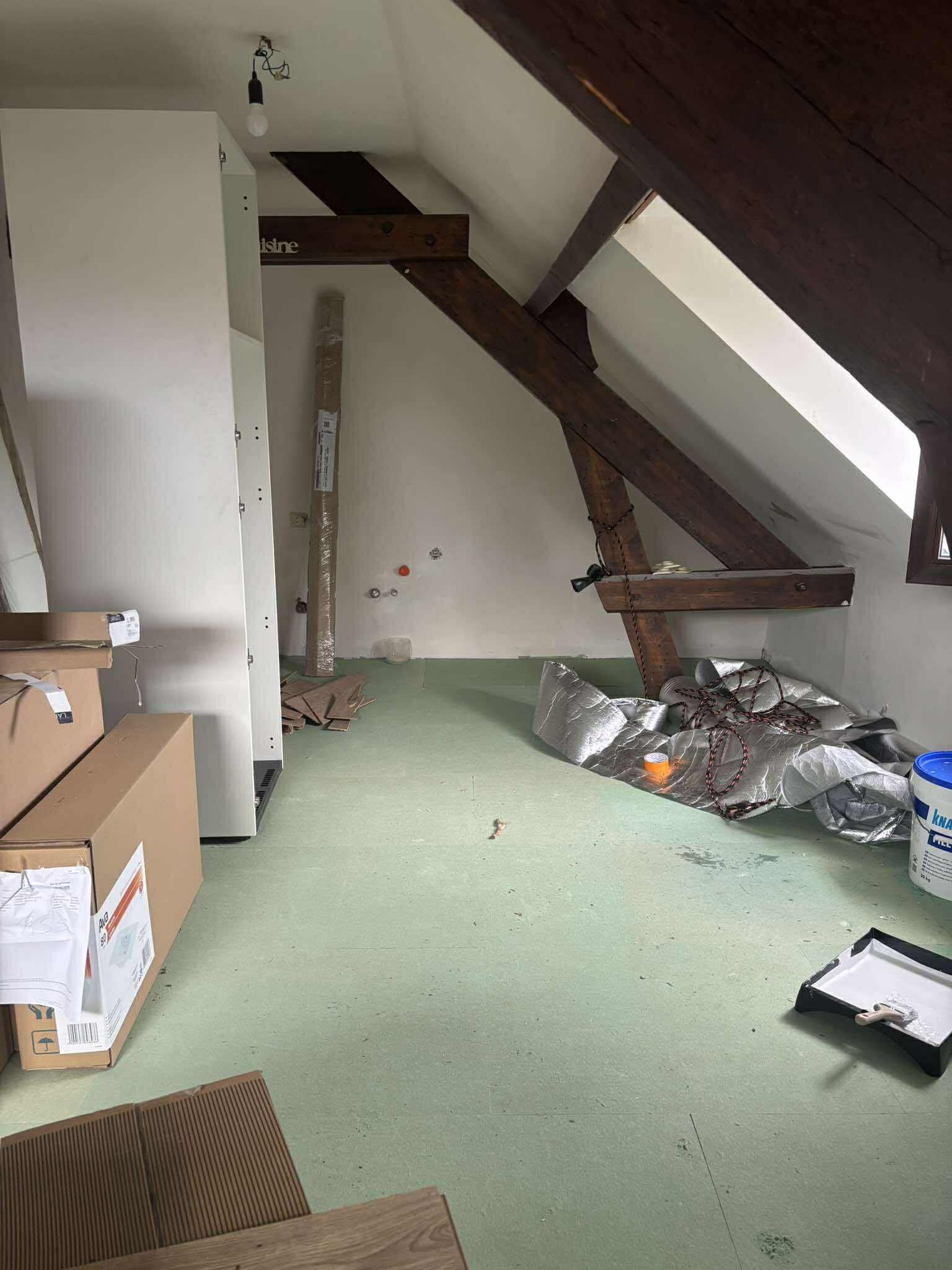 Chantier Gembloux 1 — avant 2